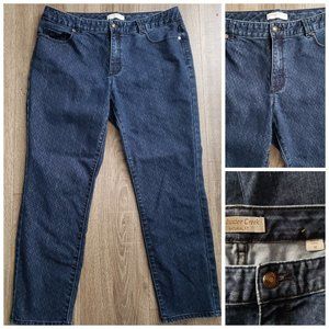 Sz 12 Printed Denim Jeans